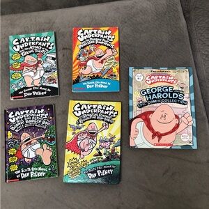 Captain Underpants books bundle